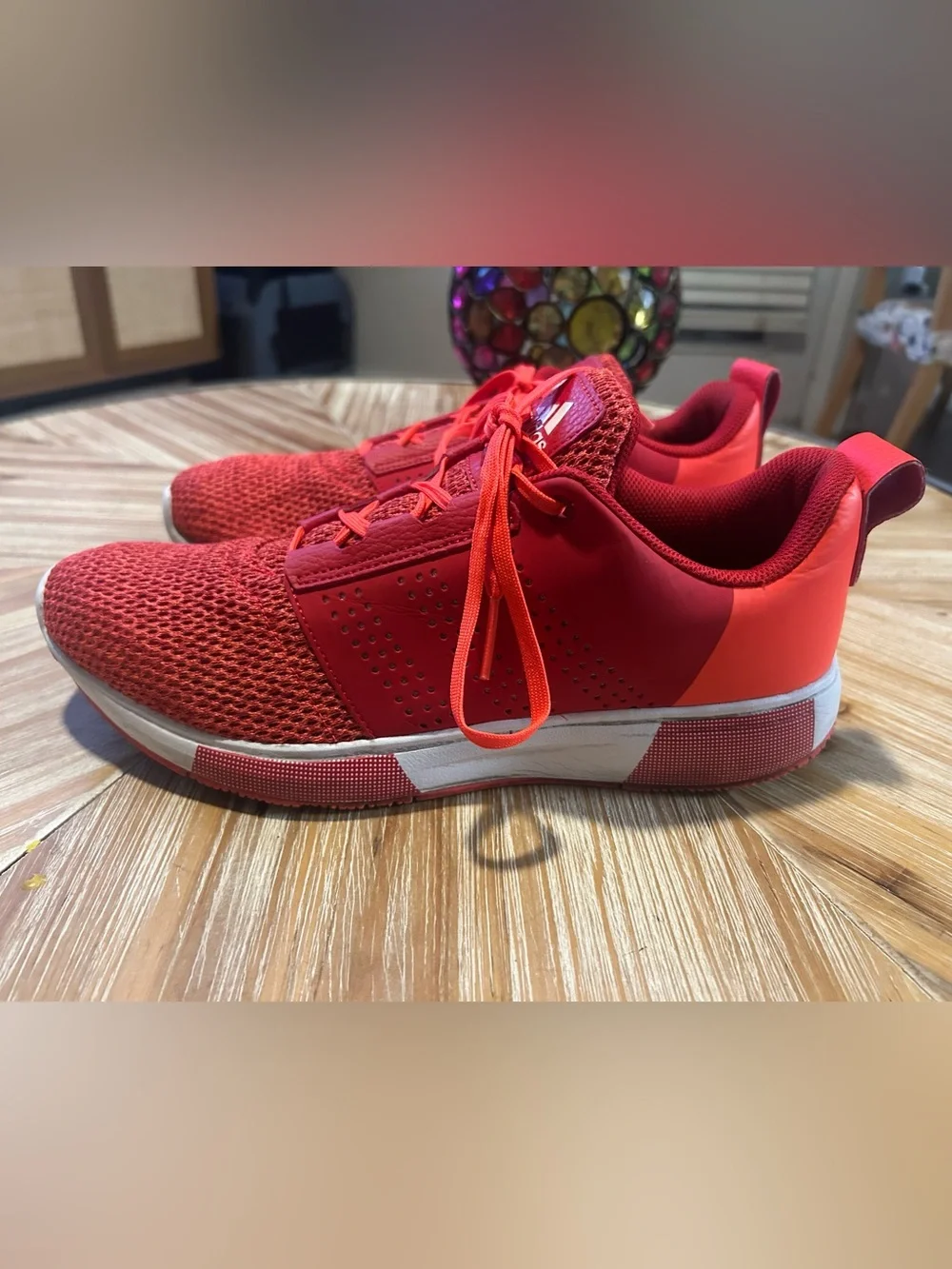 adidas vibrant red